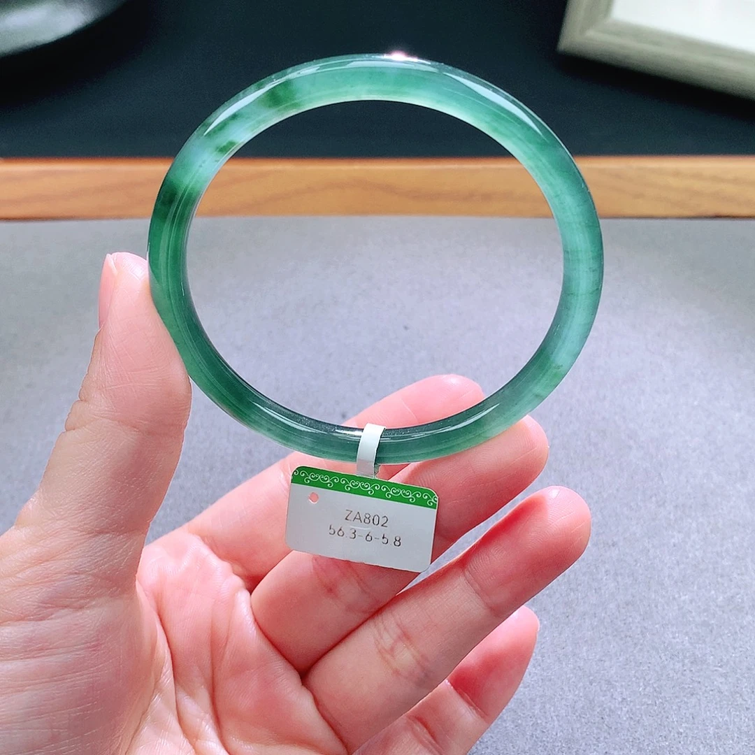 翡翠未镶嵌手镯天然翡翠手镯a货