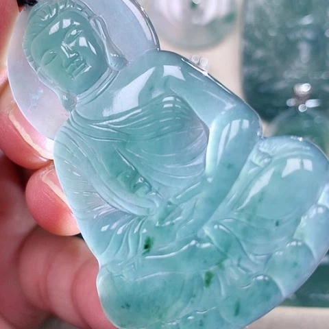【闪购商品】翡翠未镶嵌吊坠(不含链)天然