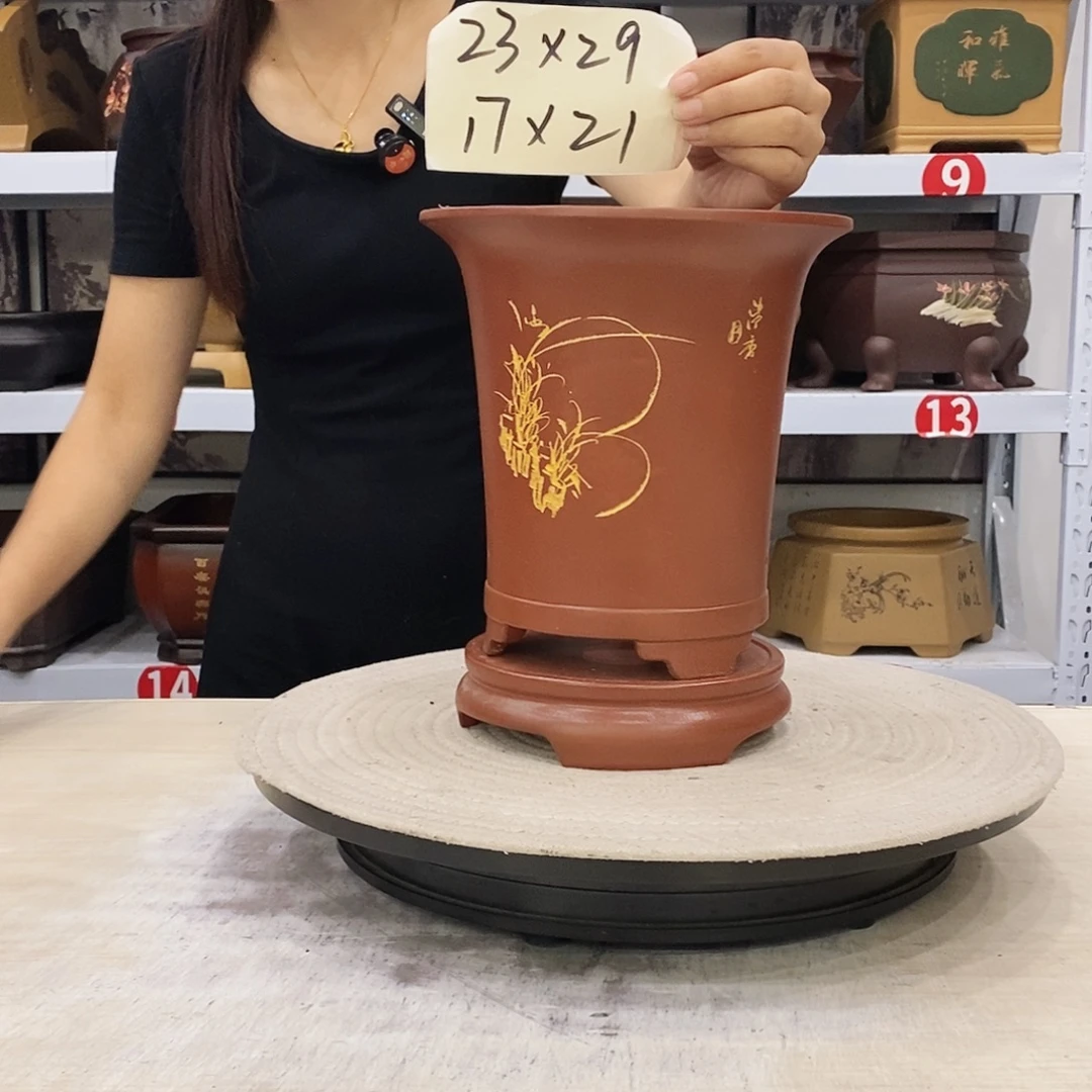 花盆紫砂紫砂花盆