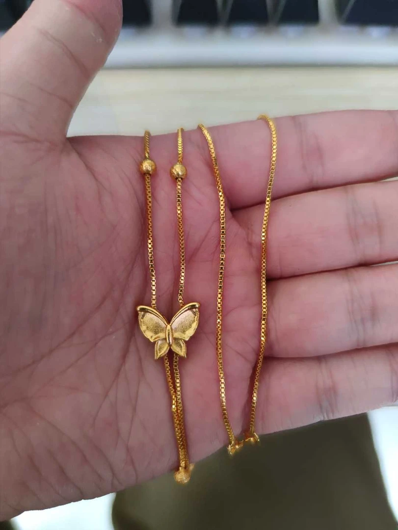 02-02-B（40-60）-05  蝴蝶项链 时尚饰品