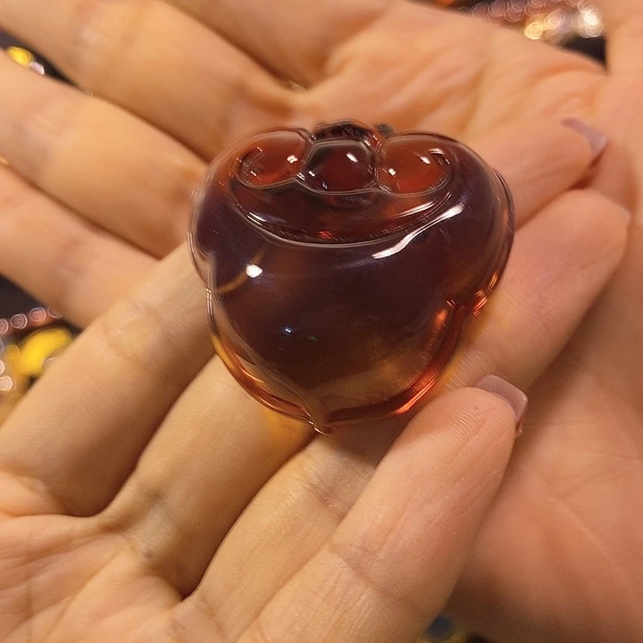 蓝珀未镶嵌珠宝奇石墨西哥红蓝如意