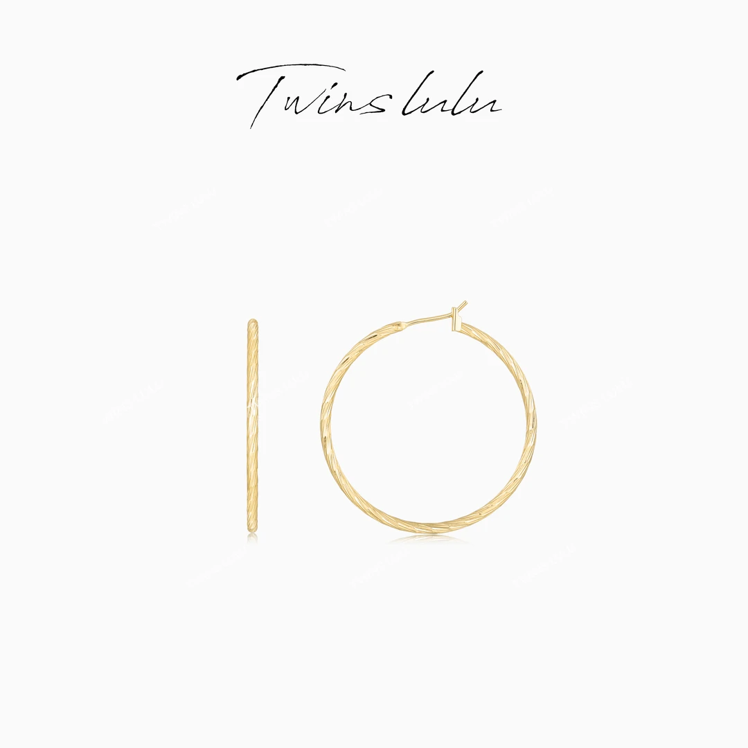 铜合金耳饰 TWINS LULU秋上新小众百搭简约氛围感配饰耳环TSL2598