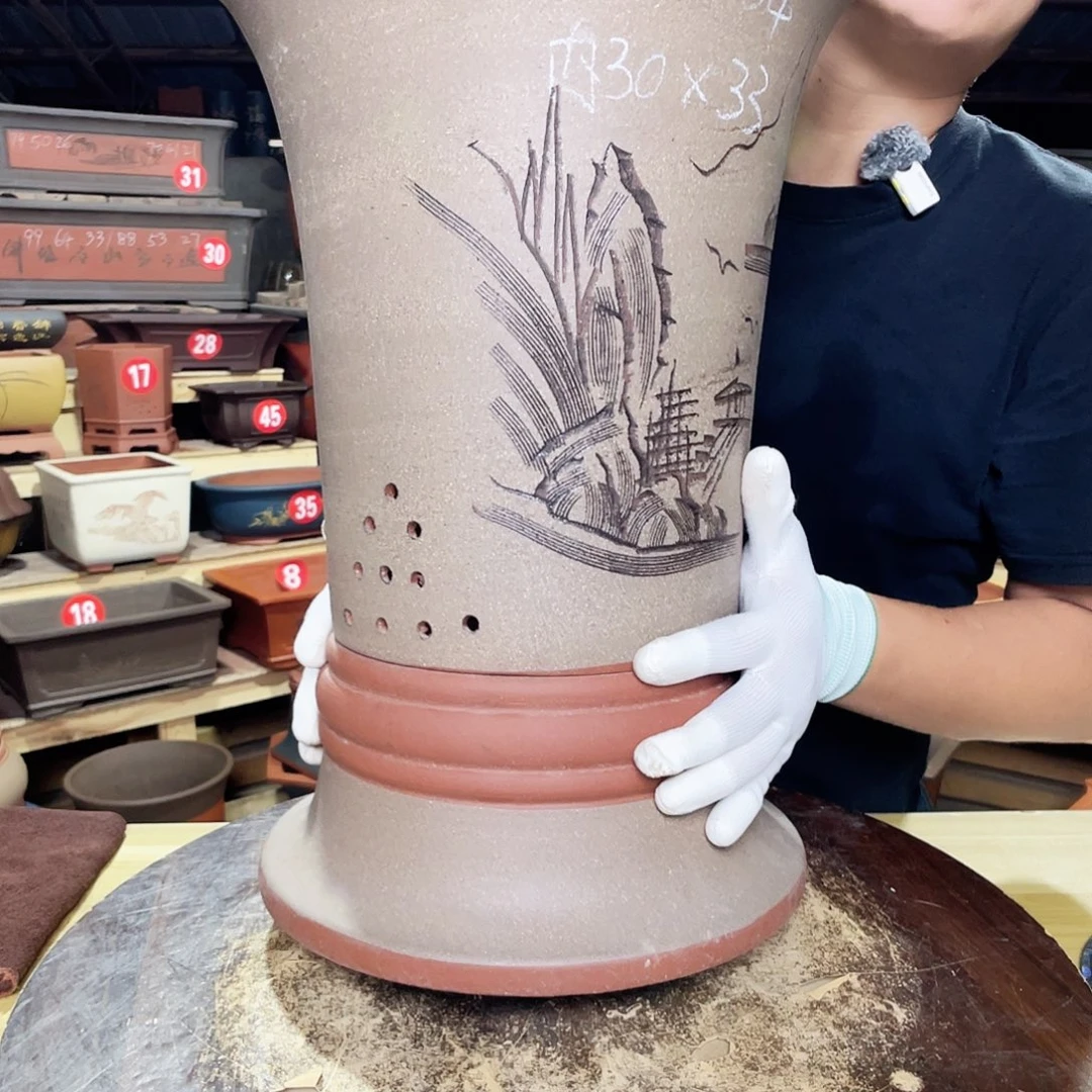 紫砂花盆工厂直发