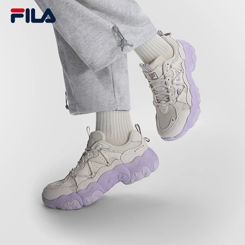 Fila/斐乐女款【FLUID 6猫爪】百搭情侣夏季透气运动鞋F12W532105F
