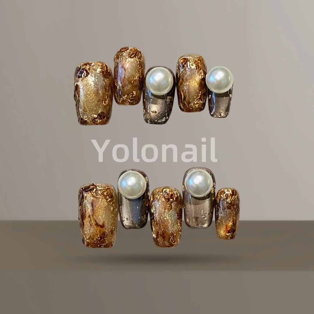 A486.纯手工穿戴甲