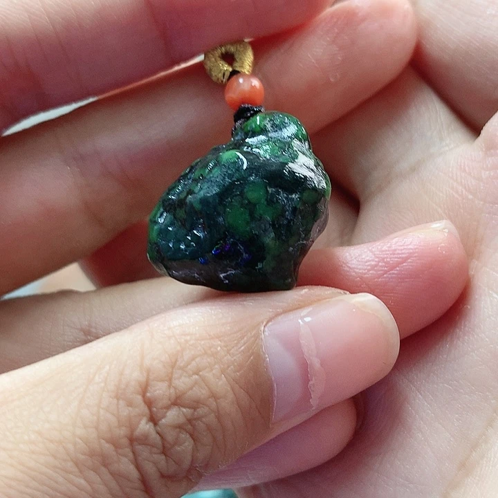 未镶嵌绿松石珠宝奇石