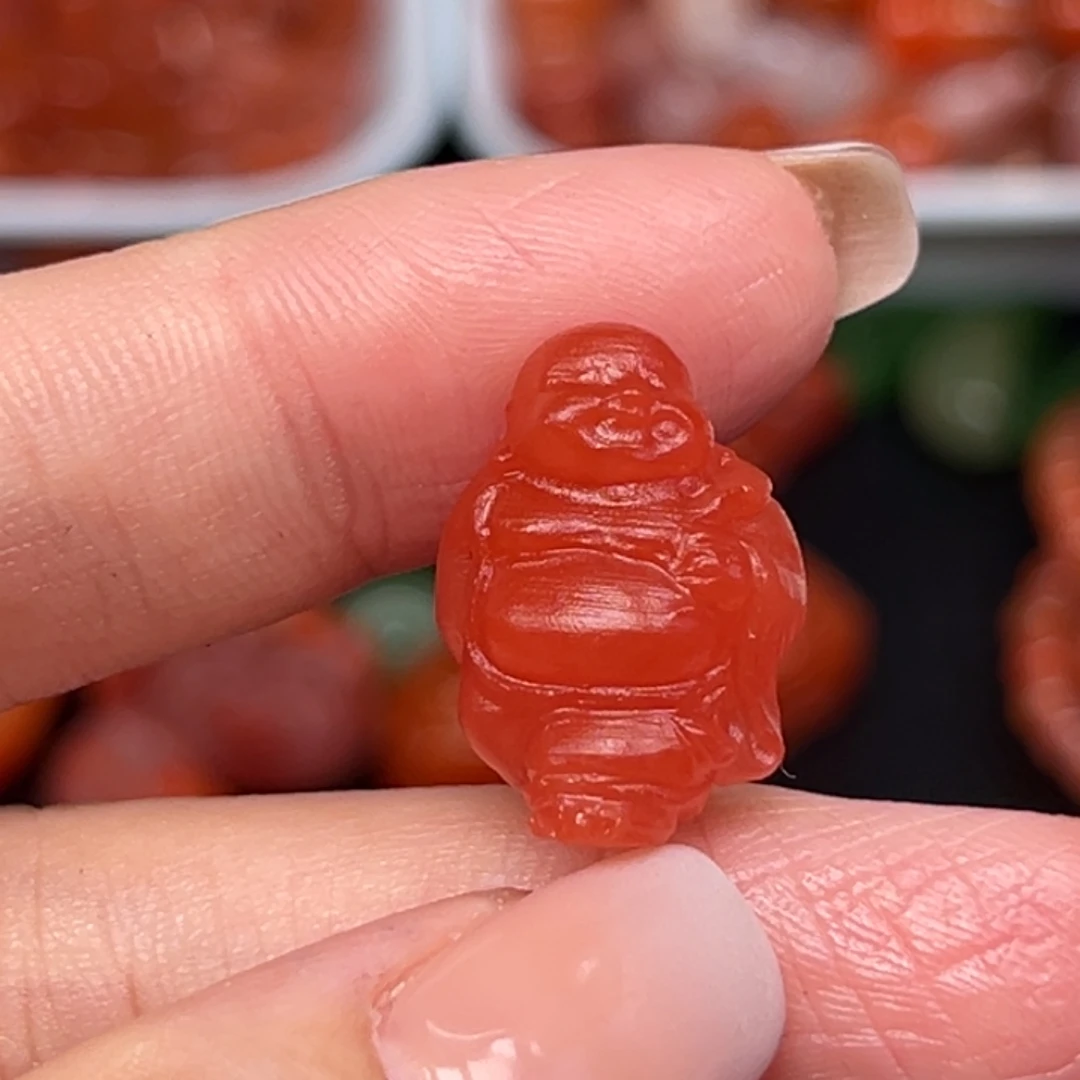 南红玛瑙未镶嵌吊坠(不含链)