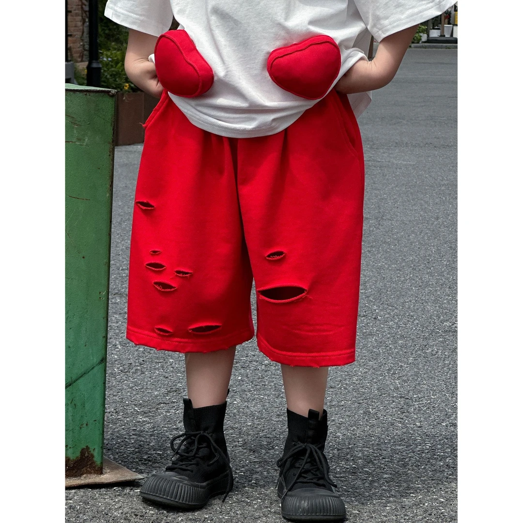 童装男童夏季短裤2025新款儿童运动中裤韩版中小童休闲五分裤子潮