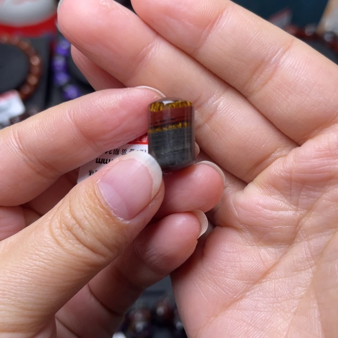 水晶未镶嵌手链极光四色桶珠