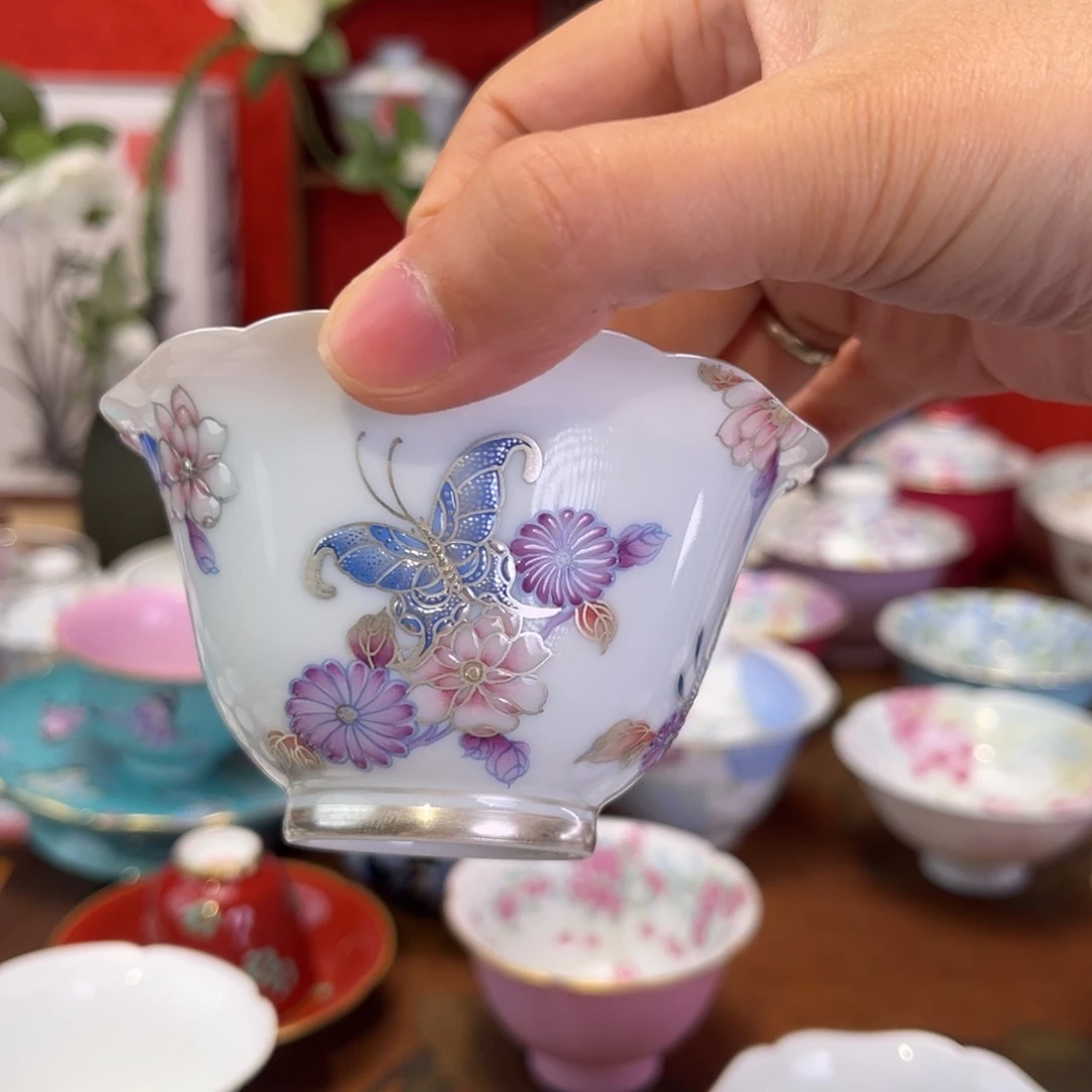 景德镇纯手绘陶瓷茶具