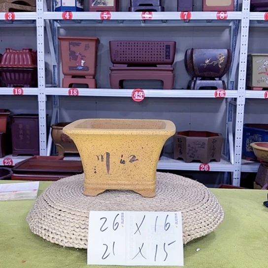 紫砂花盆宜兴紫砂厂