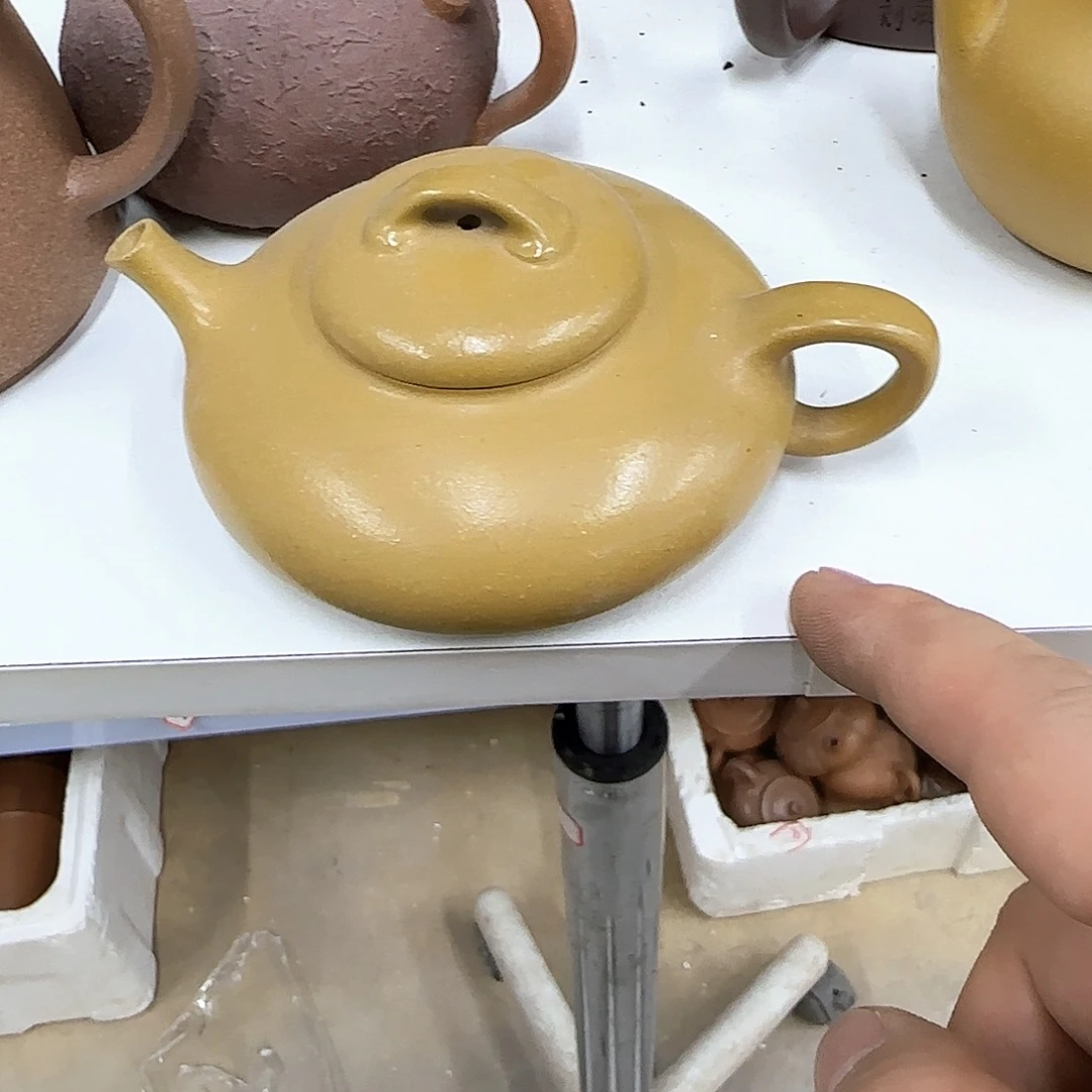 紫砂茶壶宜兴紫砂壶瑕疵处理
