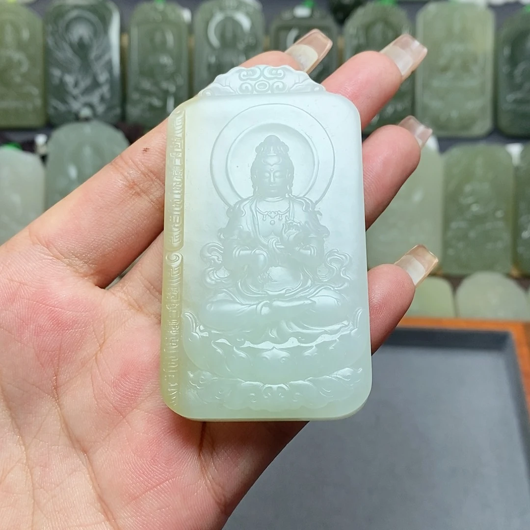 【闪购商品】和田玉颈饰未镶嵌转**空