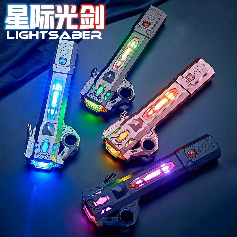 六一节日礼物炫酷伸缩激光剑星球大战儿童玩具刀男孩发光剑荧光棒