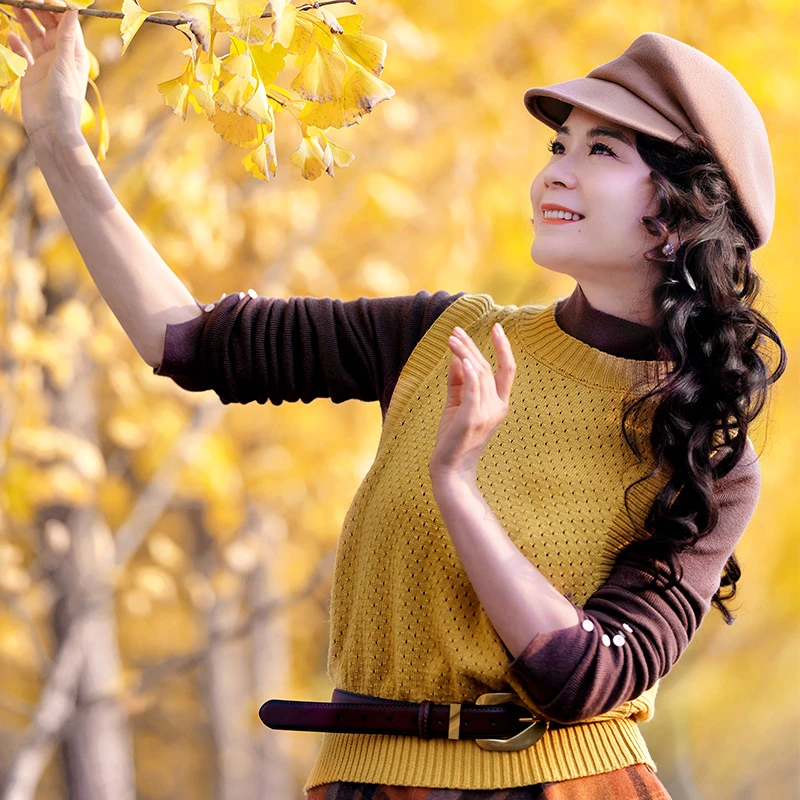 fever同款~黑色羊毛呢报童帽女秋冬帽子贝雷帽羊毡帽八角帽画家帽