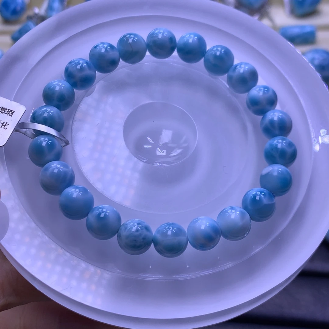 针钠钙石（海纹石）未镶嵌手串3994