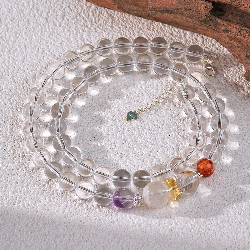 【云起】水晶项链（天然珠宝多样性发其一）