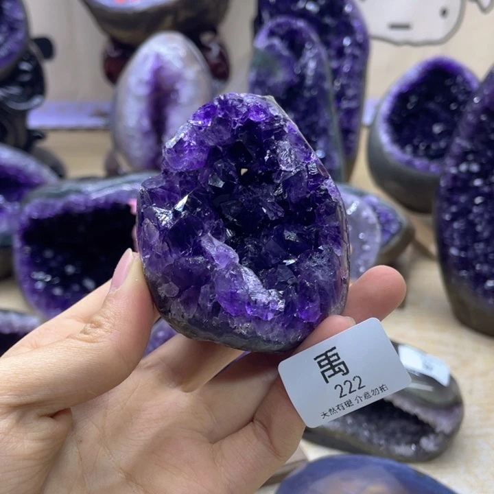未镶嵌珠宝半成品紫晶