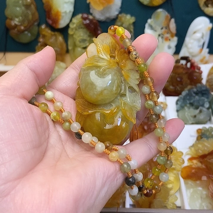 岫玉未镶嵌岫玉未镶嵌吊坠1