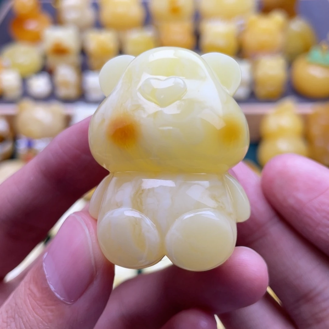 琥珀未镶嵌裸石蜜蜡