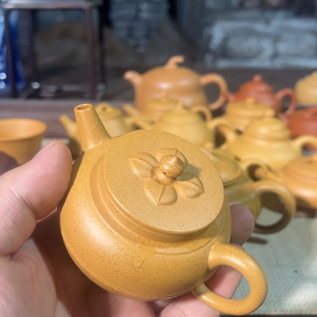 好***鱼茶壶紫砂手工制作