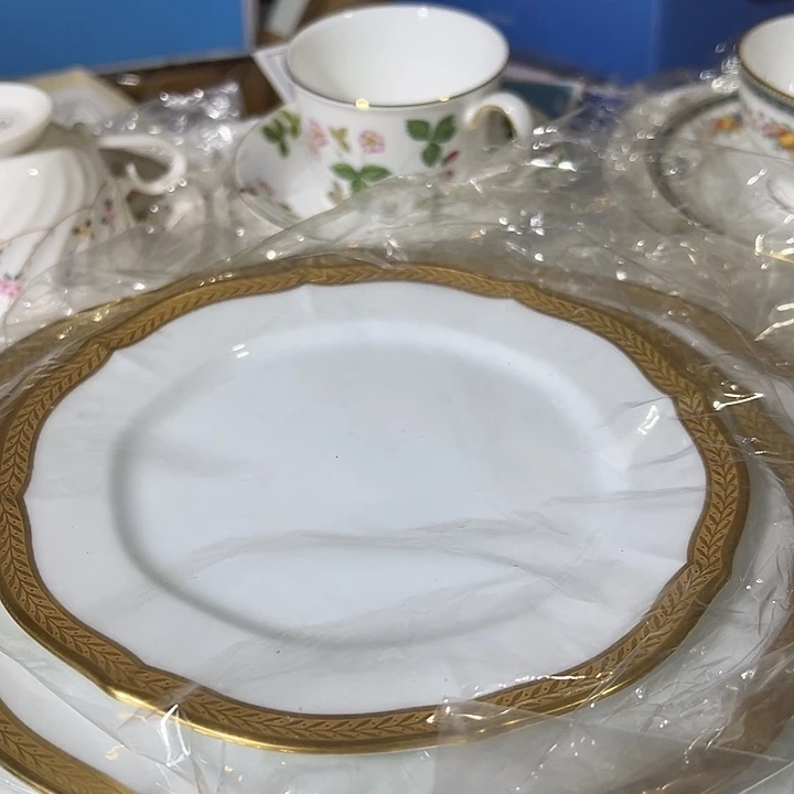 杯进口日本瓷器保正品共14片