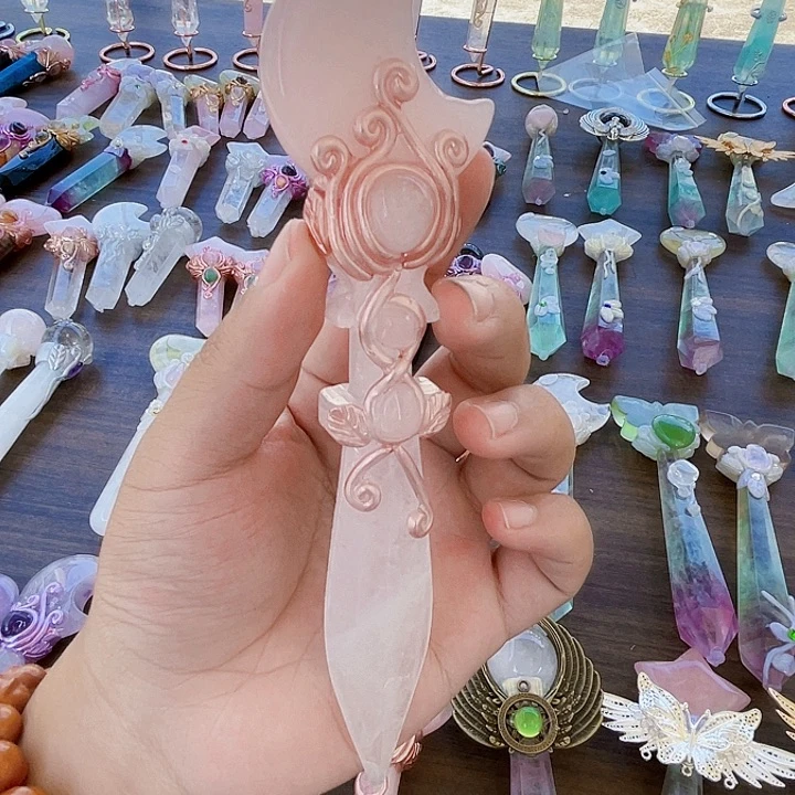 黄****未镶嵌珠宝半成品水晶水晶