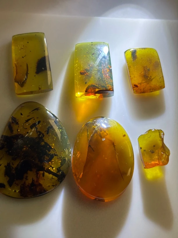 琥珀虫珀裸石标本