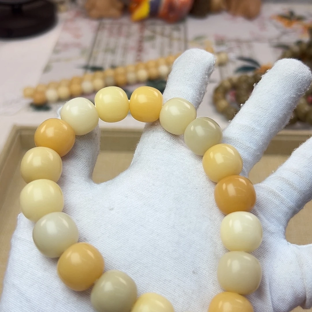 吊坠菩提根/象牙果16干磨奶咖083