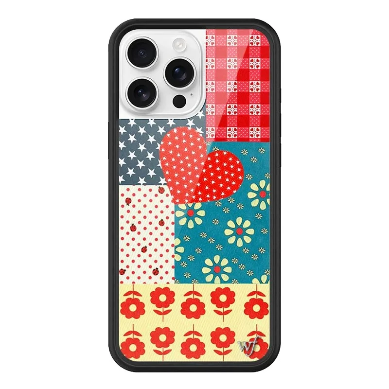 Wildf碎布花田手机壳苹果17promax适用iphone16/15/14pro/max/plu