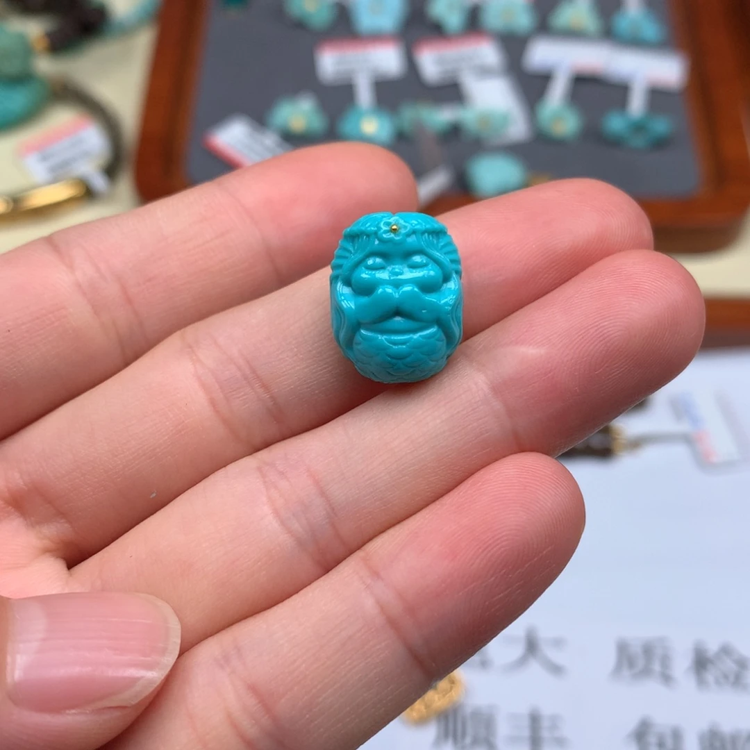 未镶嵌绿松石绿松石