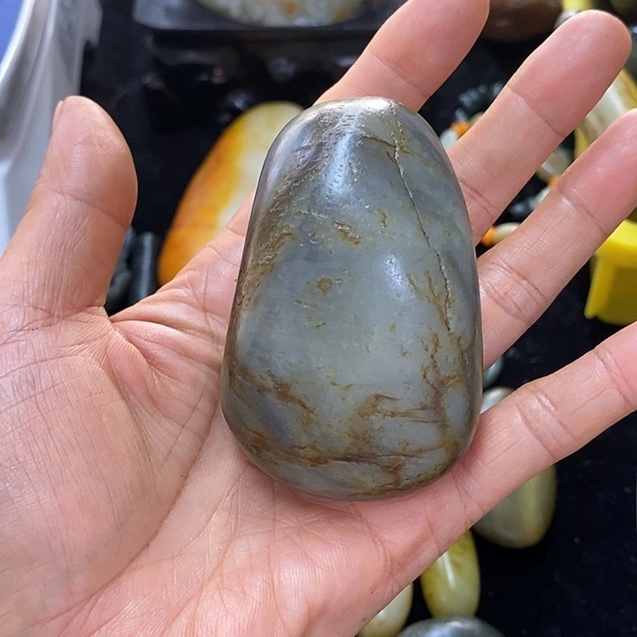 熊***商和田玉（糖玉）未镶嵌挂件