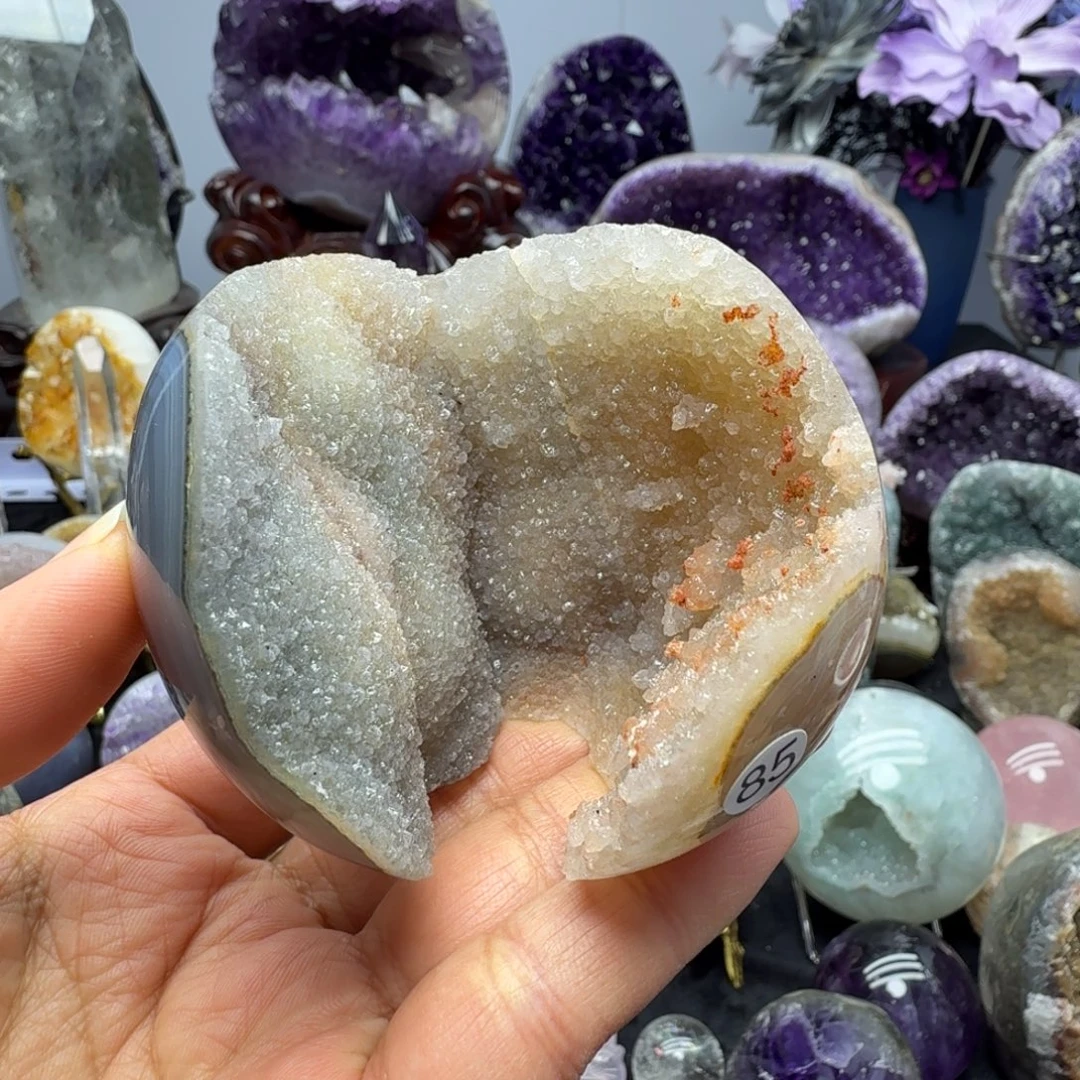 紫晶摆件未镶嵌彩色