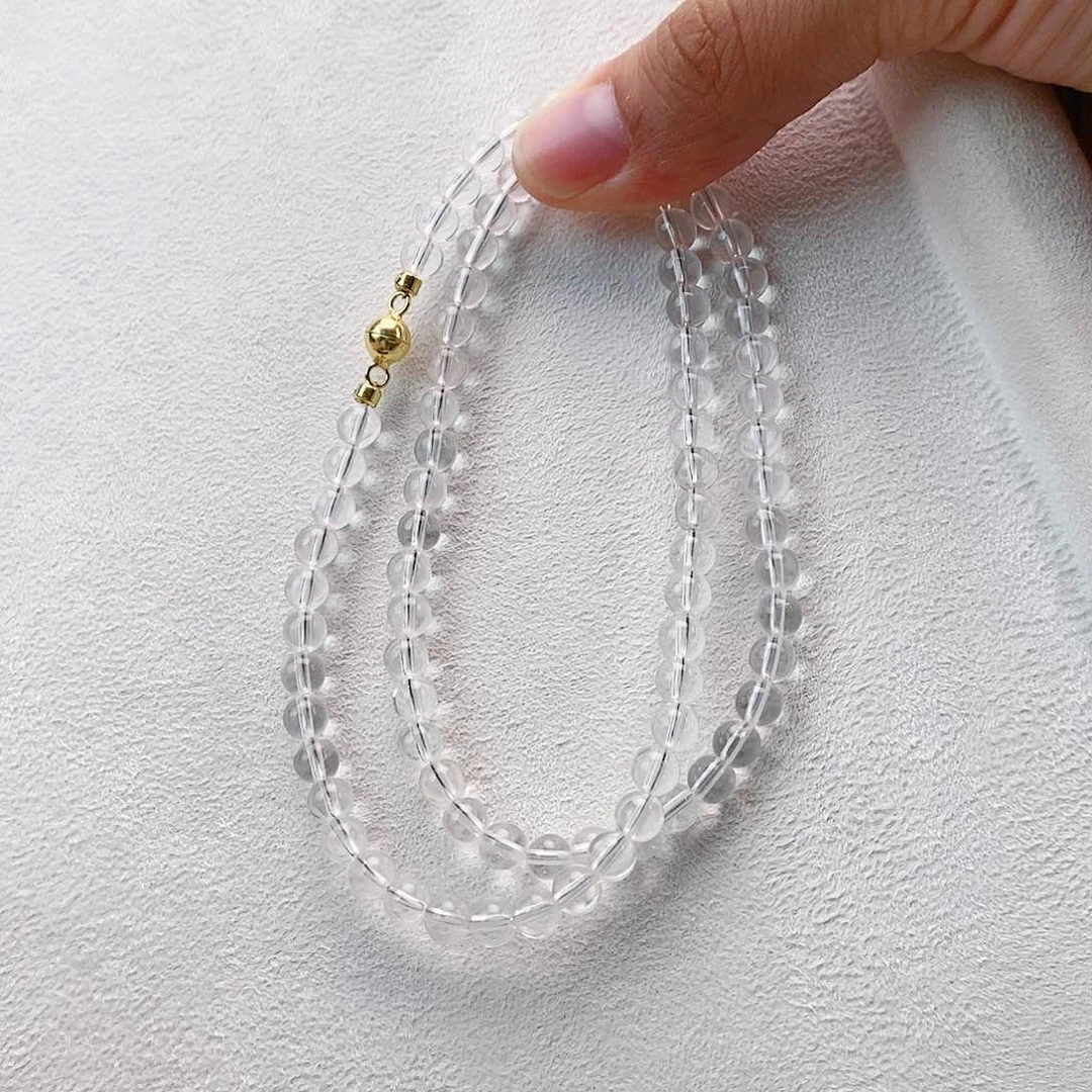 银S925镶嵌颈饰水晶水晶