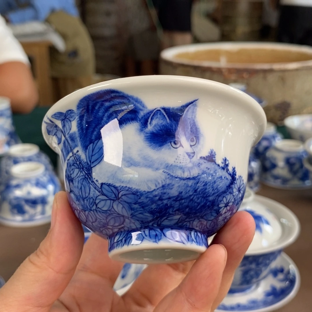 景德镇陶瓷手工手绘