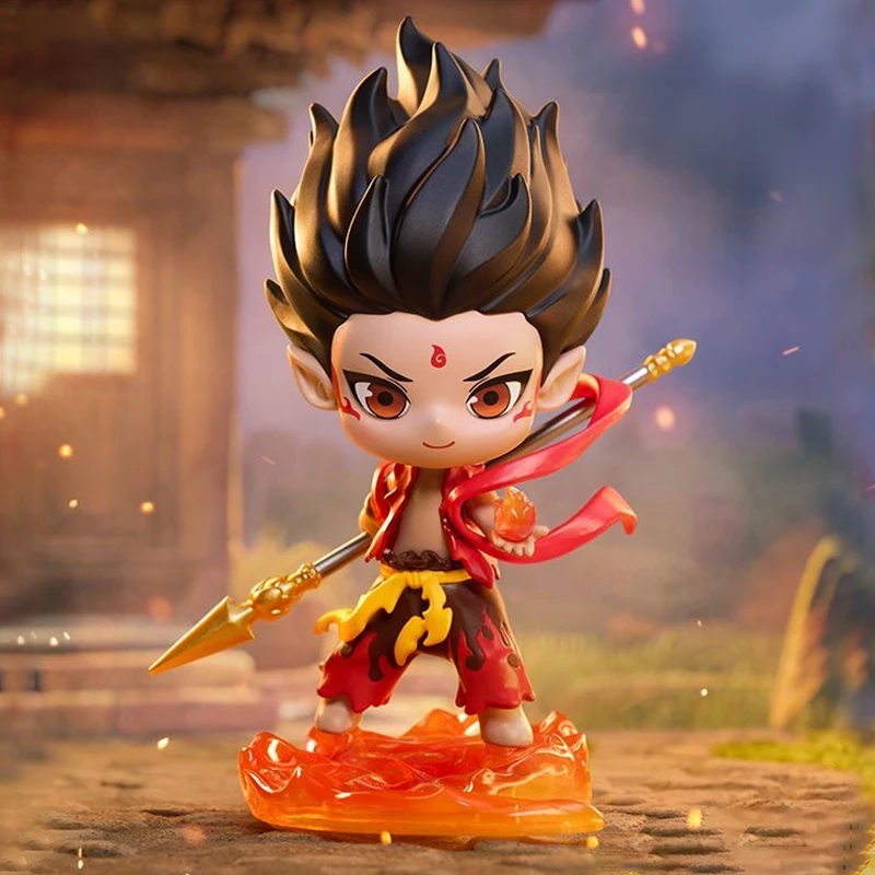 新品《哪吒之魔童闹海》天生羁绊系列手办盲盒周边潮玩摆件泡泡