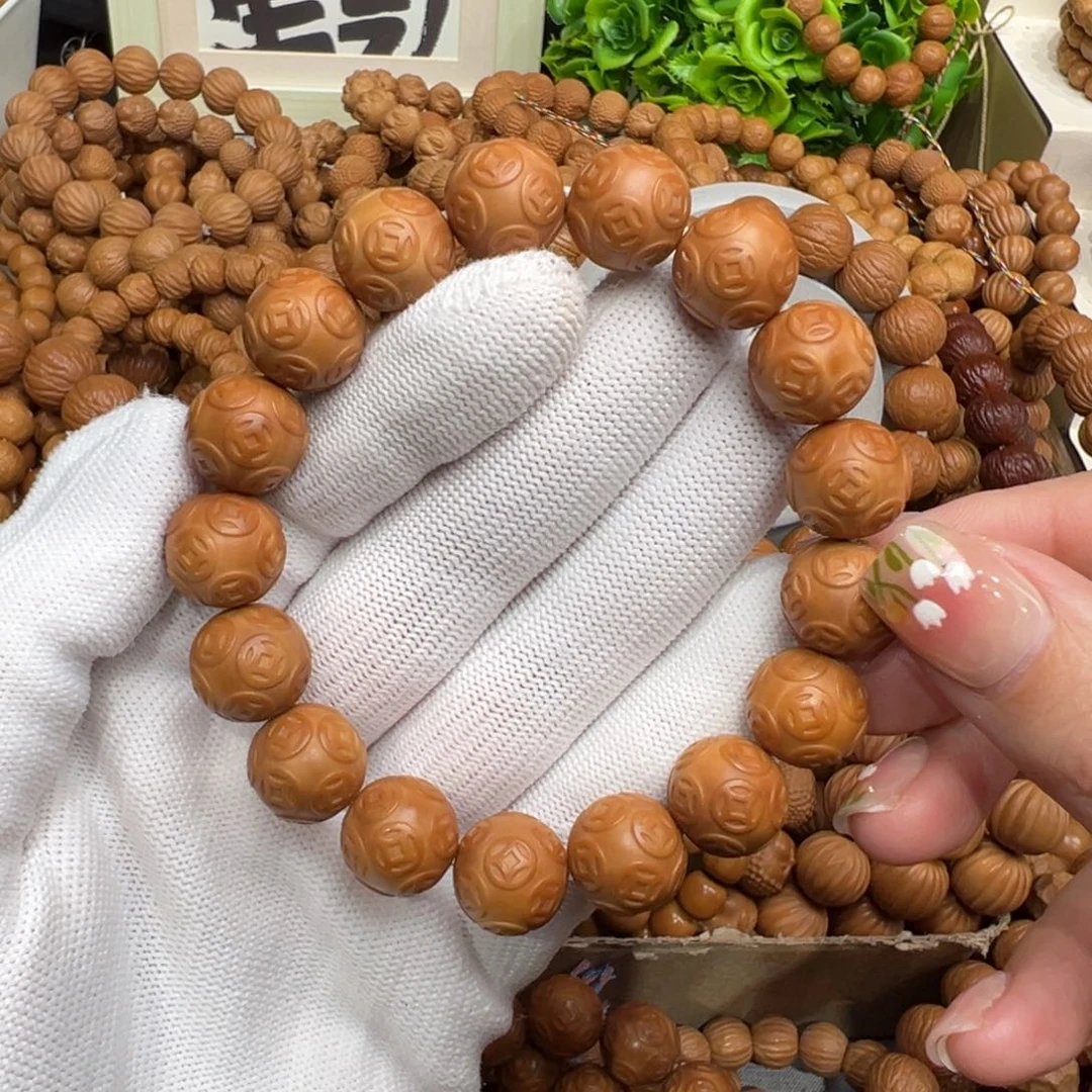 猴头核桃手串微瑕钱串