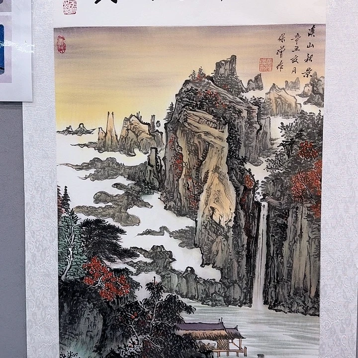 国画书法作品多次参加