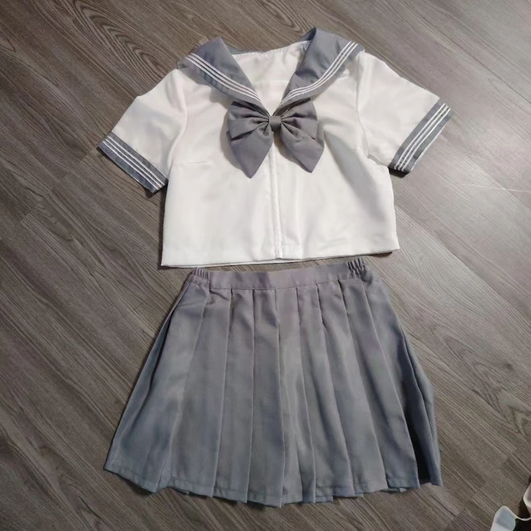 【当天发货】Bodyline灰色彩虹战队 日牌水手服