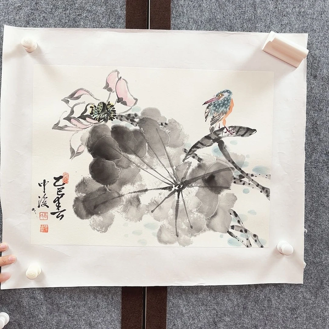 书法朱佩之亲笔手绘