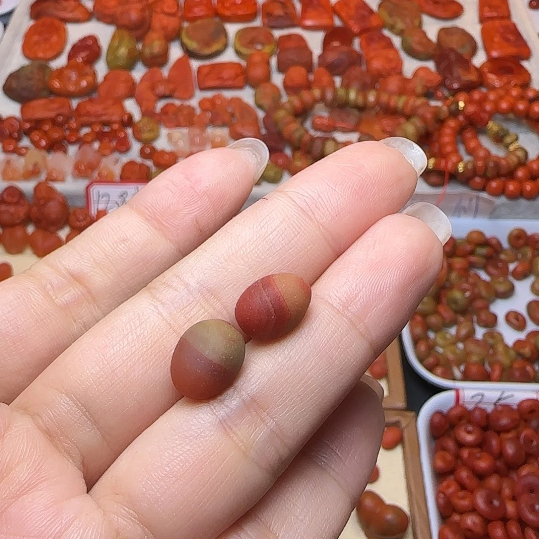 南红玛瑙未镶嵌吊坠(不含链)
