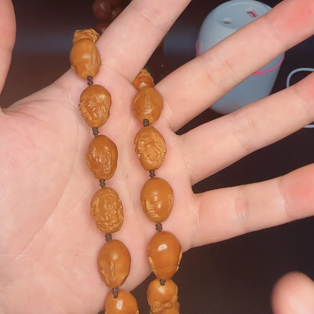 橄榄核手串/手链十八罗汉手持小尺寸