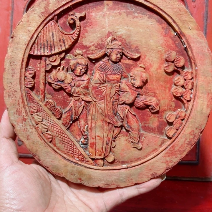 榛***子木木雕工艺品摆件