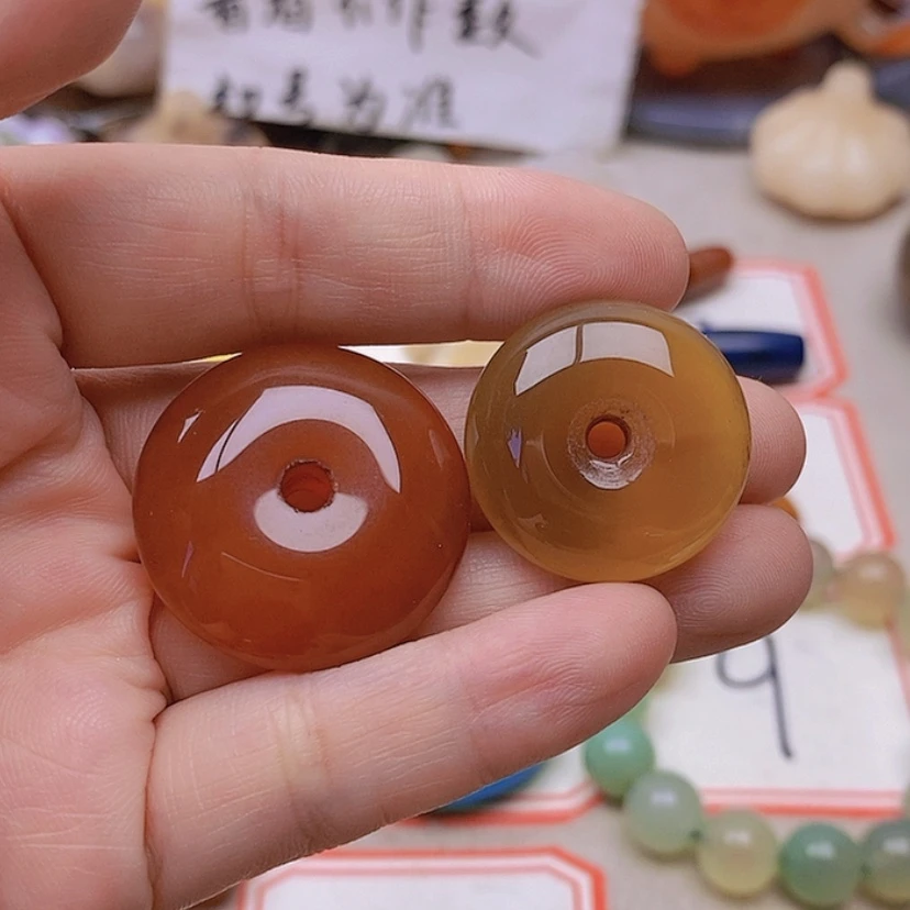 【闪购商品】未镶嵌玛瑙/玉髓珠宝半成品老*V