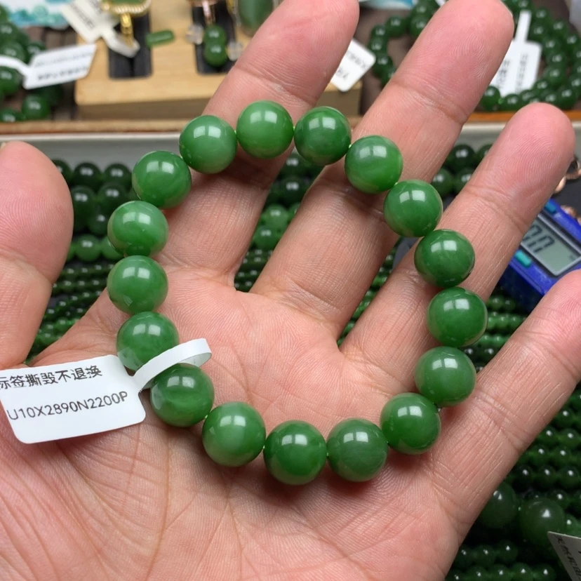 【闪购商品】未镶嵌手链和田玉（碧玉）小****812