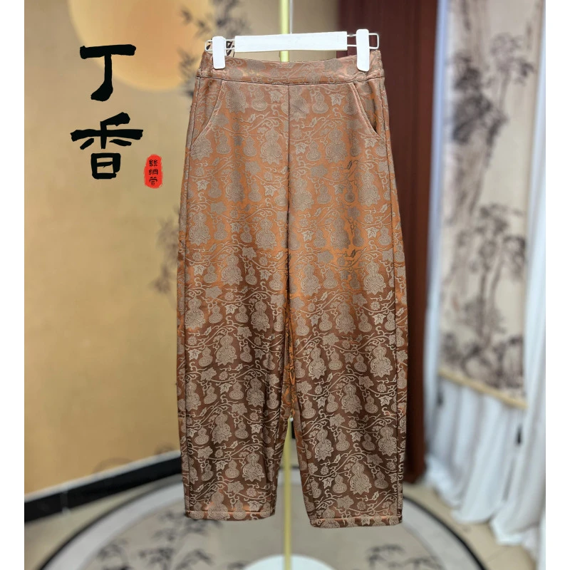 1003加厚高端定制收脚裤女