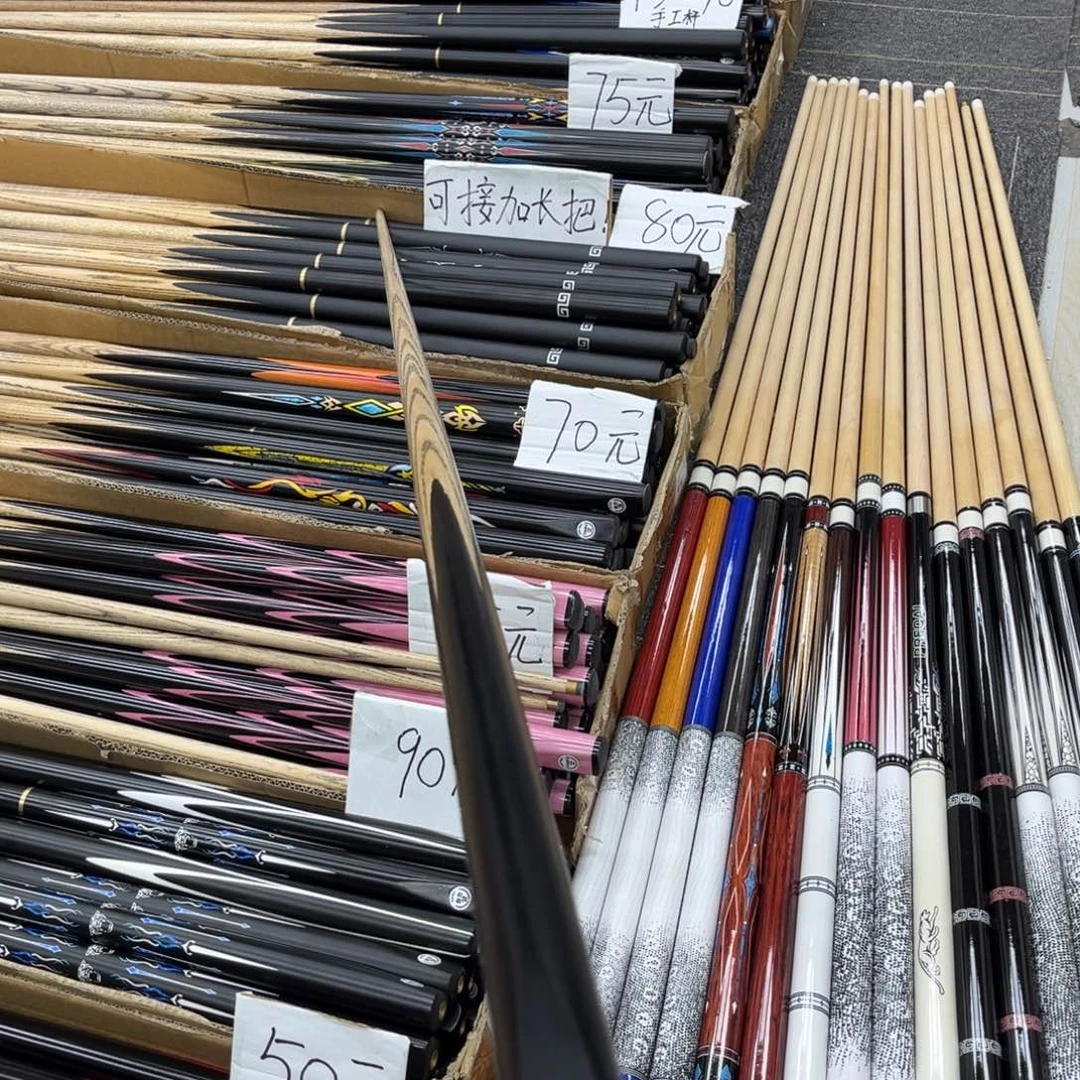 白蜡木长款黑檀黑通9.5小头杆