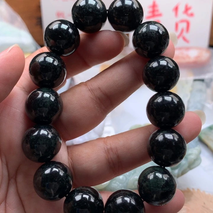 翡翠未镶嵌颈饰保真天然A货翡翠