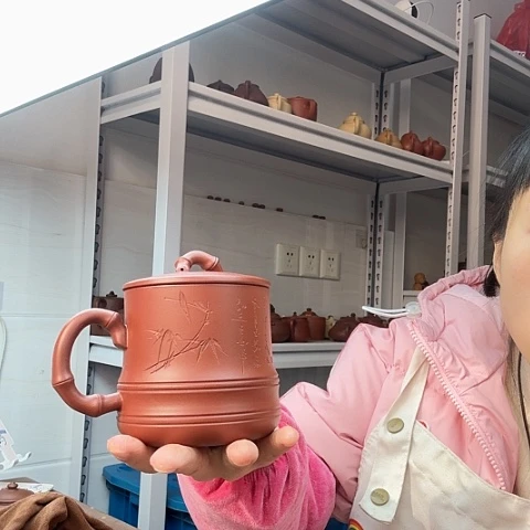 朱泥盖杯盖杯盖杯