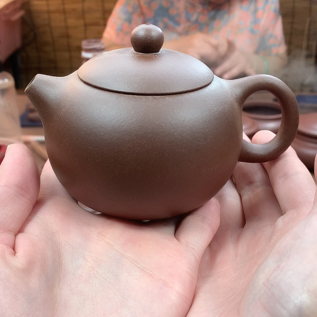 茶壶紫砂西施 紫泥 240cc 周宜君